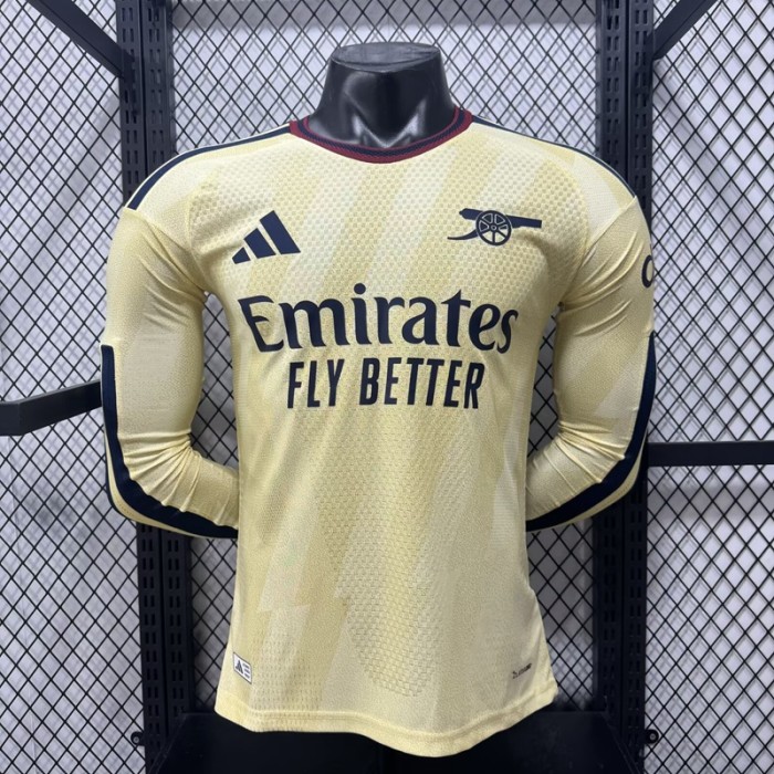 26/27 Arsenal third Player version long sleeves