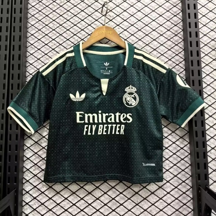 26/27 Real Madrid Away women's short football Jersey
