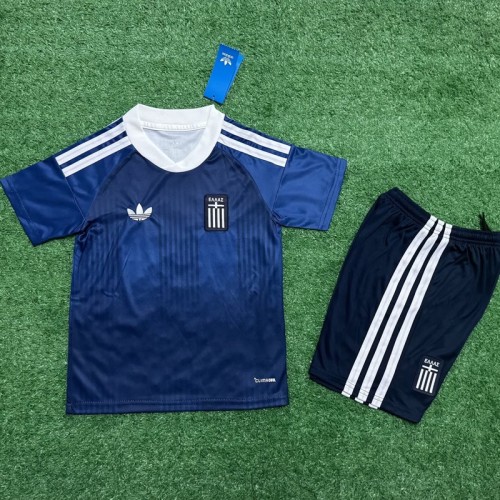 26/27 Greece Away kids kit football Jersey
