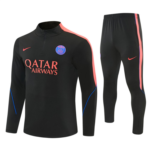 26/27 PSG kids training suit black