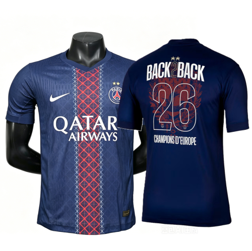 25/26 PSG Paris home Champions Player Version