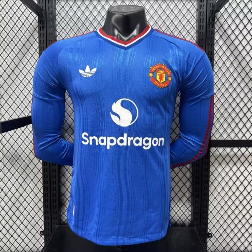 26/27 Manchester United Away Player Version long sleeves