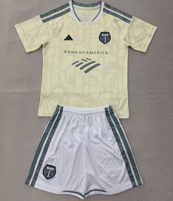 26/27 Portland Timbers Away kids kit