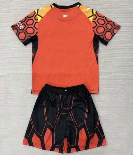 26/27 Manchester City goalkeeper kids kit orange