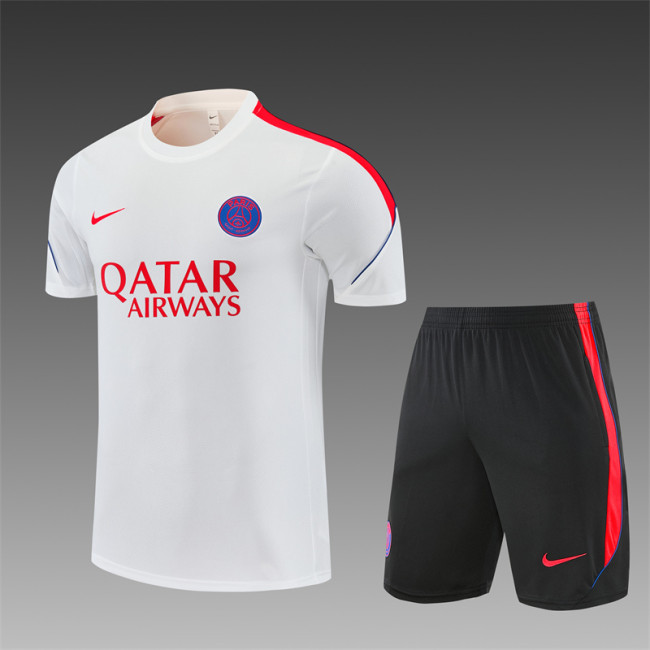 26/27 PSG short sleeved Adult training suit white