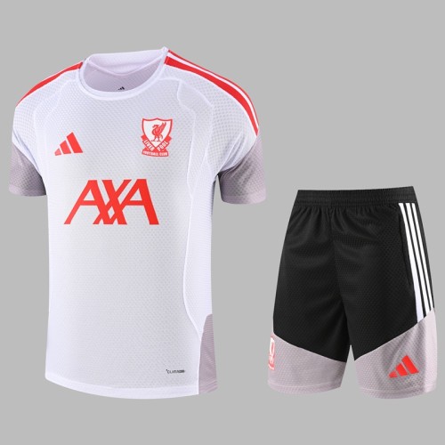 26/27 Liverpool Short sleeve training suit white