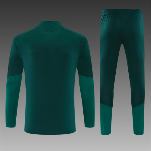 26/27 Real Madrid Adult training suit dark green