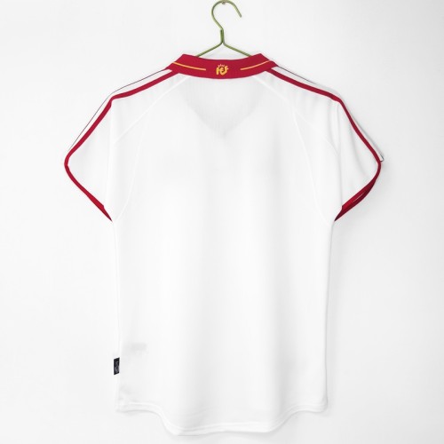 Retro 2000 Spain Away football Jersey