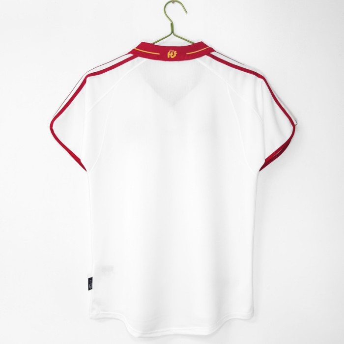 Retro 2000 Spain Away football Jersey