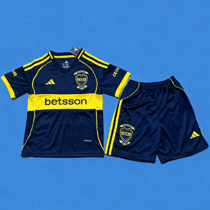 25/26 Boca Juniors home kids kit