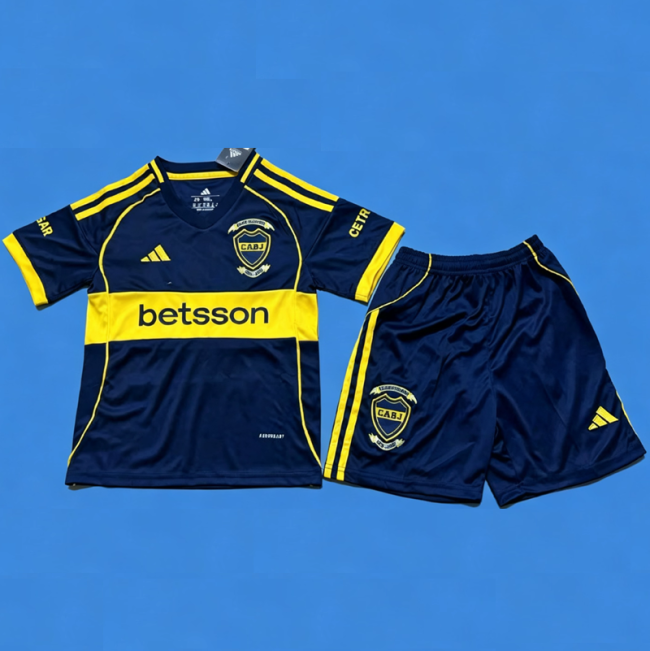 25/26 Boca Juniors home kids kit