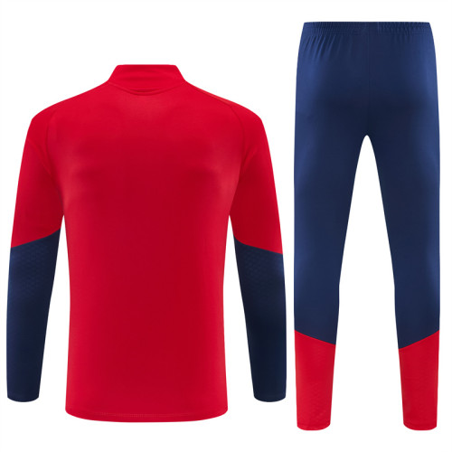 26/27 Spain kids training suit red