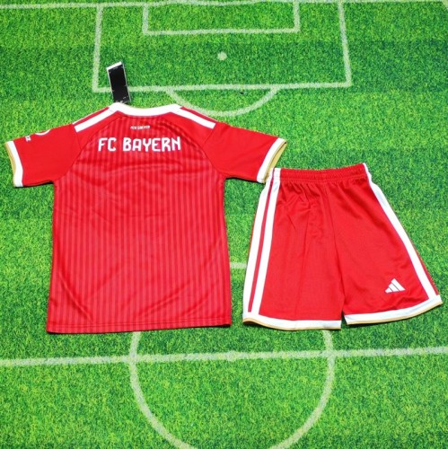 26/27 bayern munich home kids kit