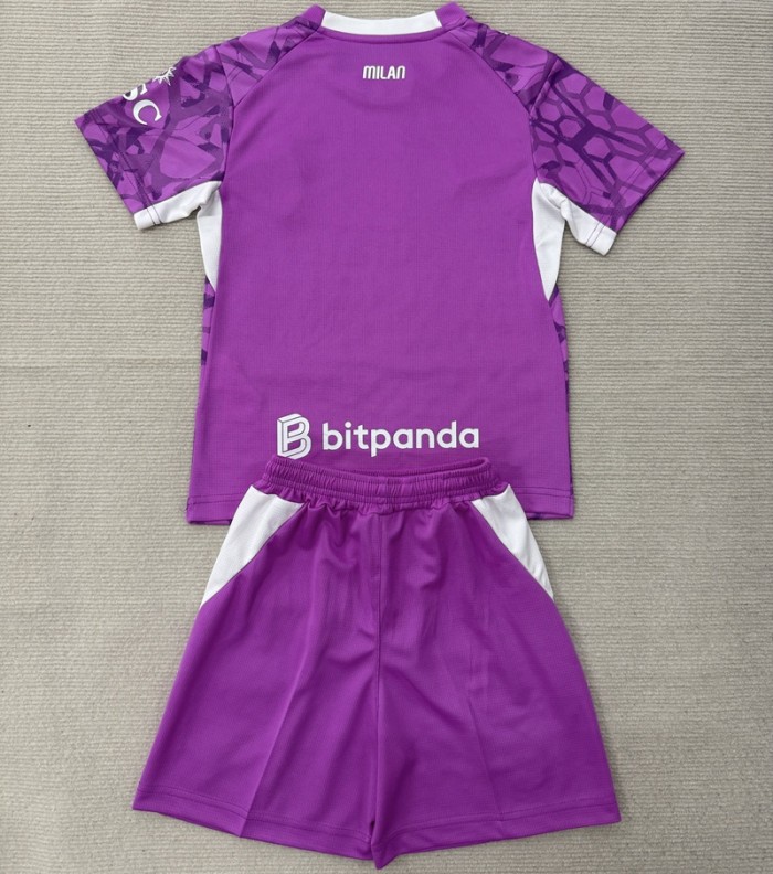 26/27 AC milan goalkeeper kids kit