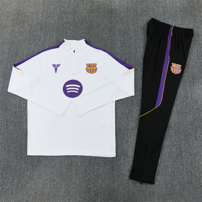 26/27 Barcelona kids training suit white