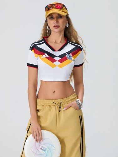 26/27 Germany home women's short football Jersey