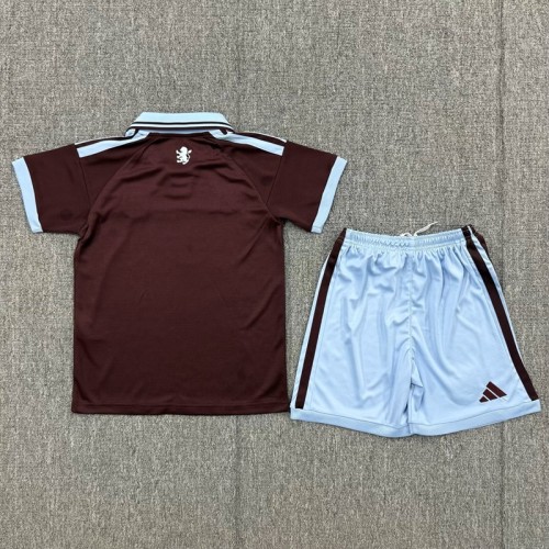 26/27 Aston Villa home kids kit