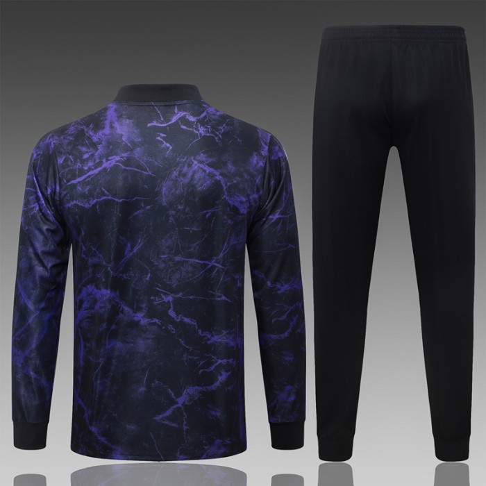 26/27 Barcelona Adult jacket black Purple