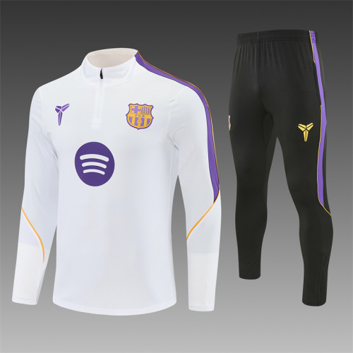 26/27 Barcelona Adult training suit white