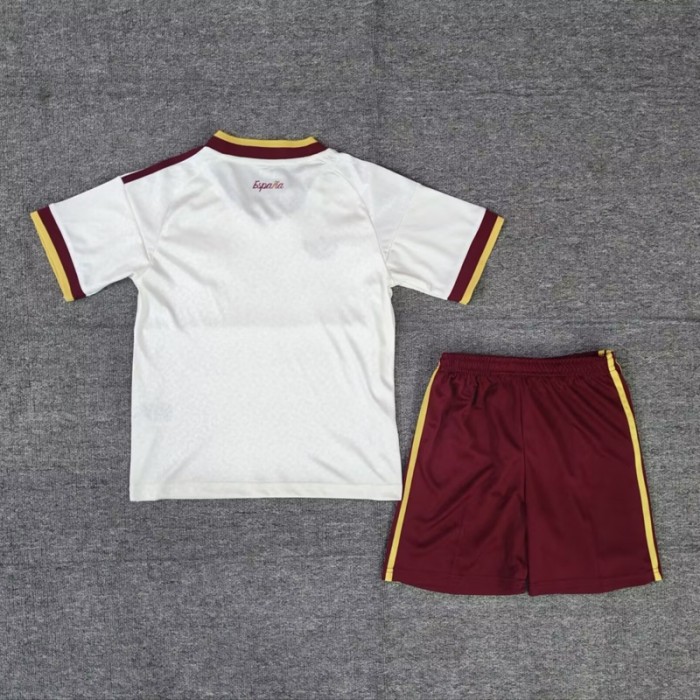 26/27 Spain Away kids kit World Cup Champion version