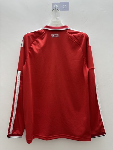 26/27 Manchester United home football jersey long sleeves