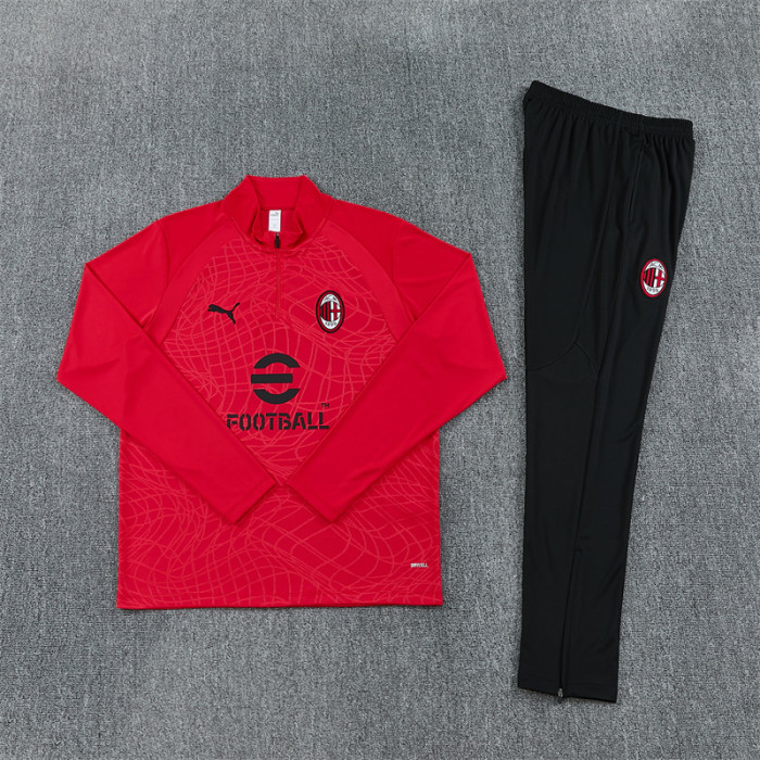 26/27 AC Milan training Adult suit red
