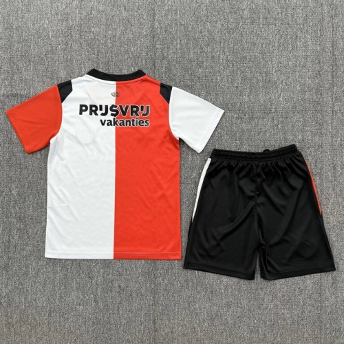 26/27 Feyenoord home kids kit