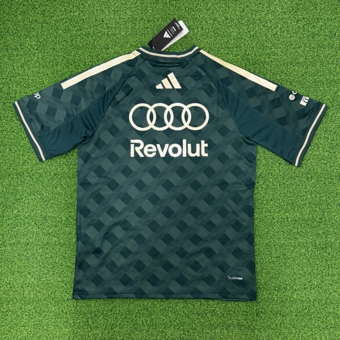 2026 Audi F1 T-shirt dark green