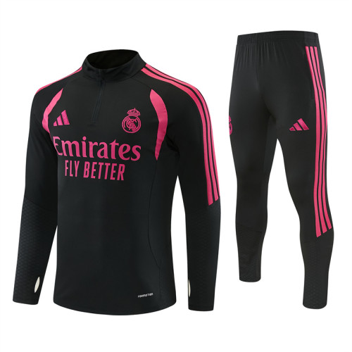 26/27 Real Madrid Kids training suit black