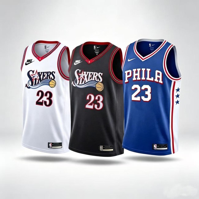 NBA Philadelphia 76ers JAMES #23 Basketball Jersey