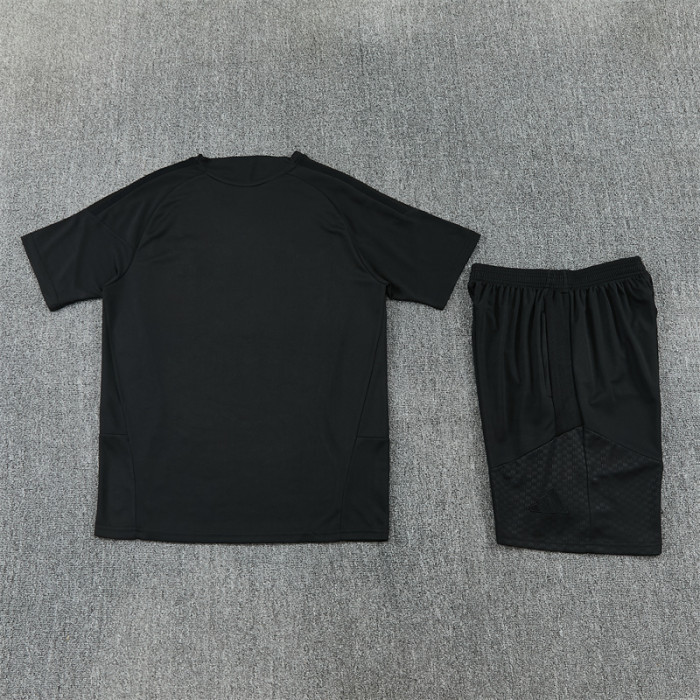 26/27 Real Madrid Short sleeve Adult training suit black
