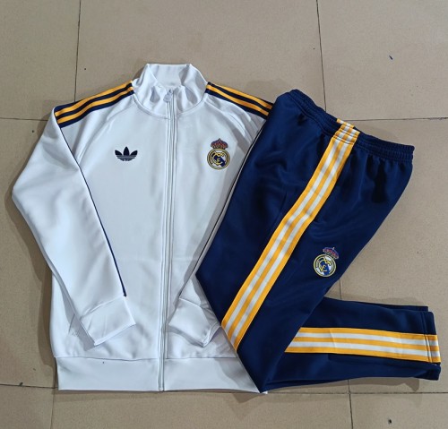26/27 Real Madrid Retro Adult jacket white