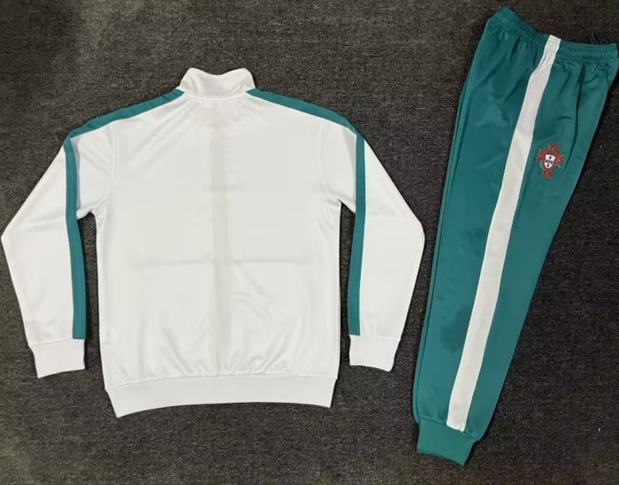 2627 Portugal training Adult suit jacket white