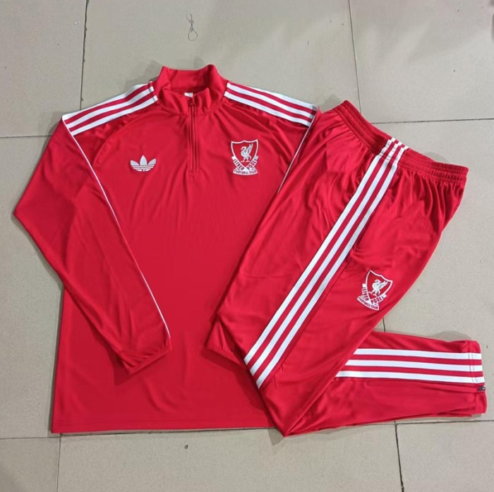 26/27 Liverpool kids training suit red