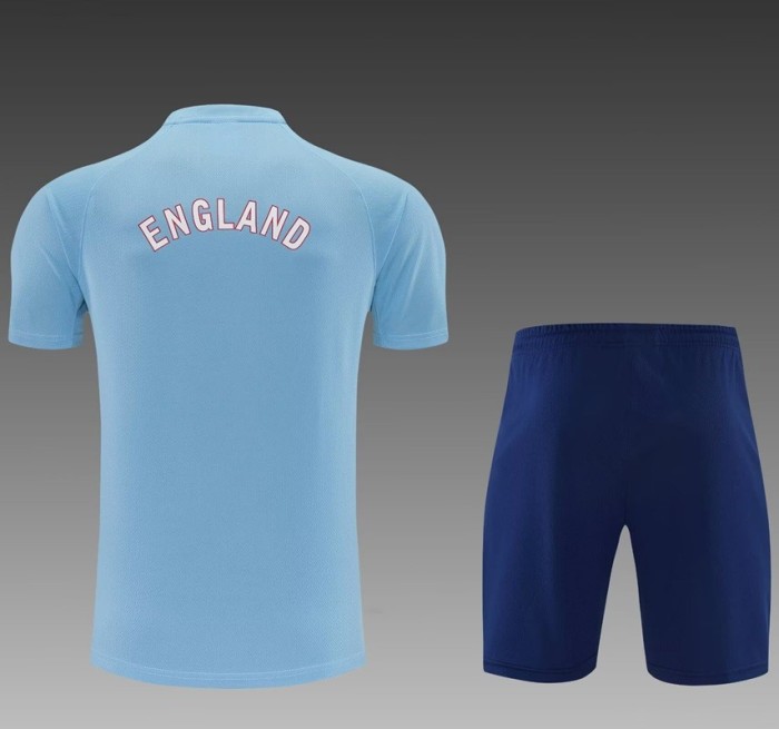 26/27 England short -sleeved training suit