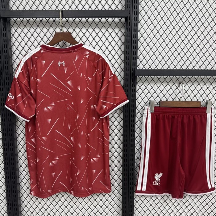 26/27 liverpool home Adult Set football Jersey