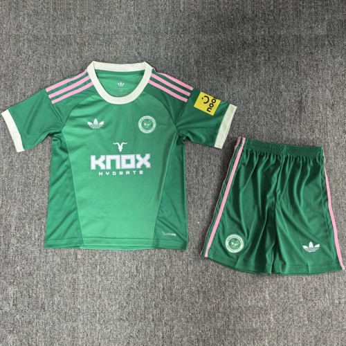 26/27 Newcastle United goalkeeper kids kit green