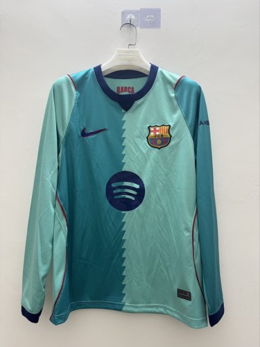 26/27 Barcelona third long sleeves football Jersey