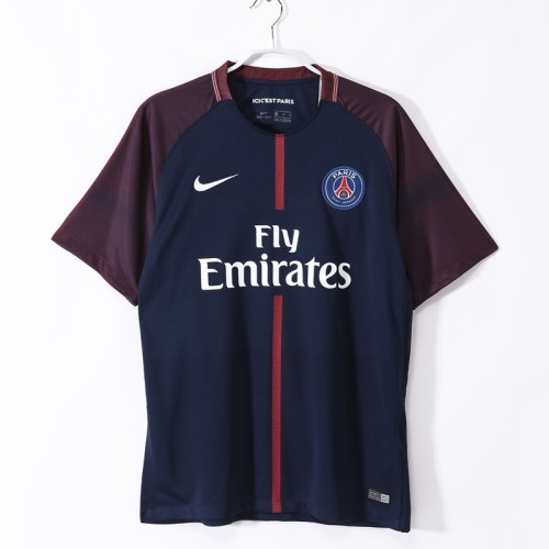 Retro 17/18 PSG home football jersey