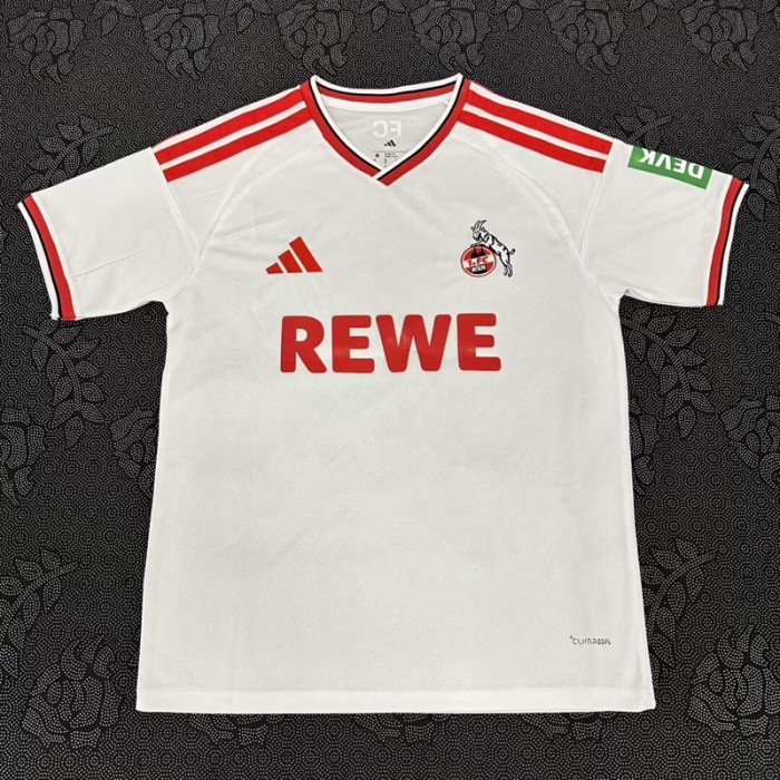 26/27 Koln home football Jersey