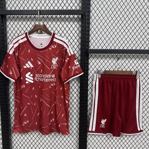 26/27 liverpool home Adult Set football Jersey