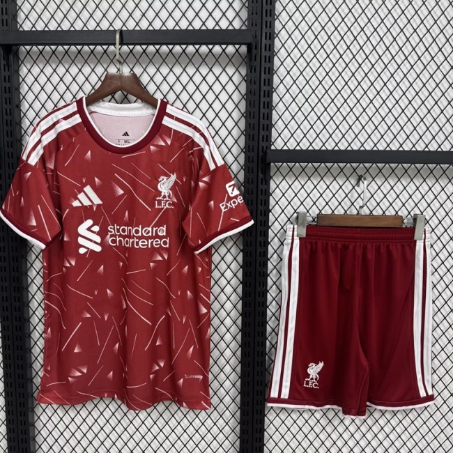 26/27 liverpool home Adult Set football Jersey