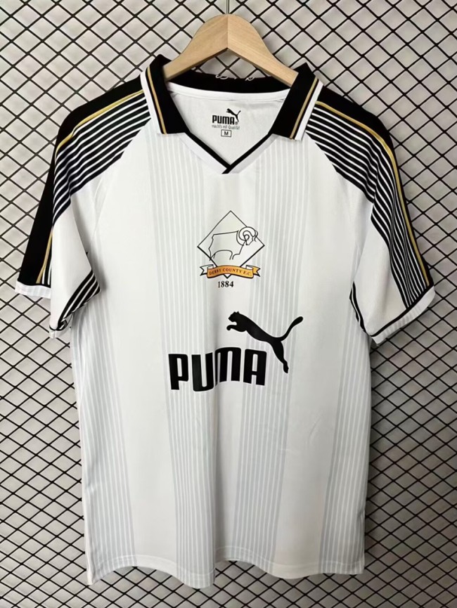 Retro 95/96 Derby County home football Jersey
