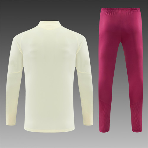 26/27 Real Madrid Adult training suit beige