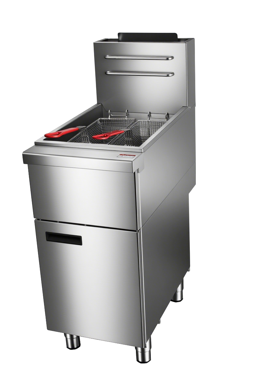 yipomson gas fryer with thermostat
