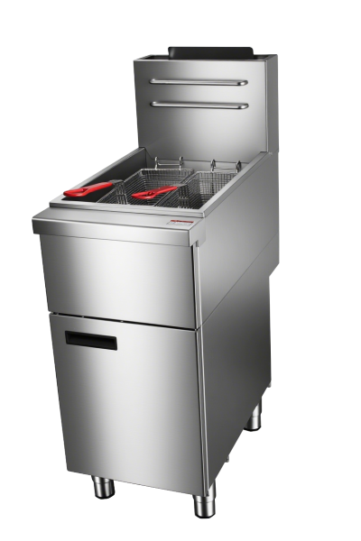 Commercial Double Basket Gas Deep Fryer