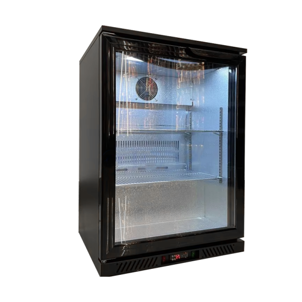 Single door back bar refrigerator