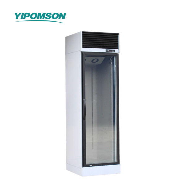 Butcher shop commercial glass meat display cooler