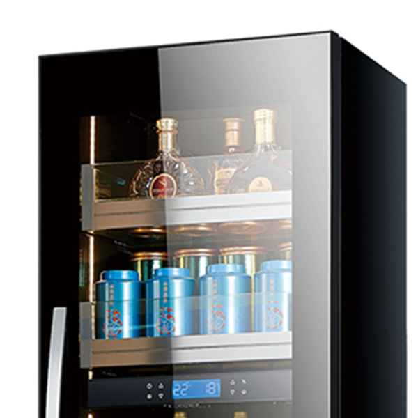 Commercial beverage display fridge 338L