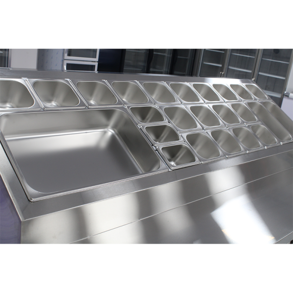 commercial refrigerated workstation